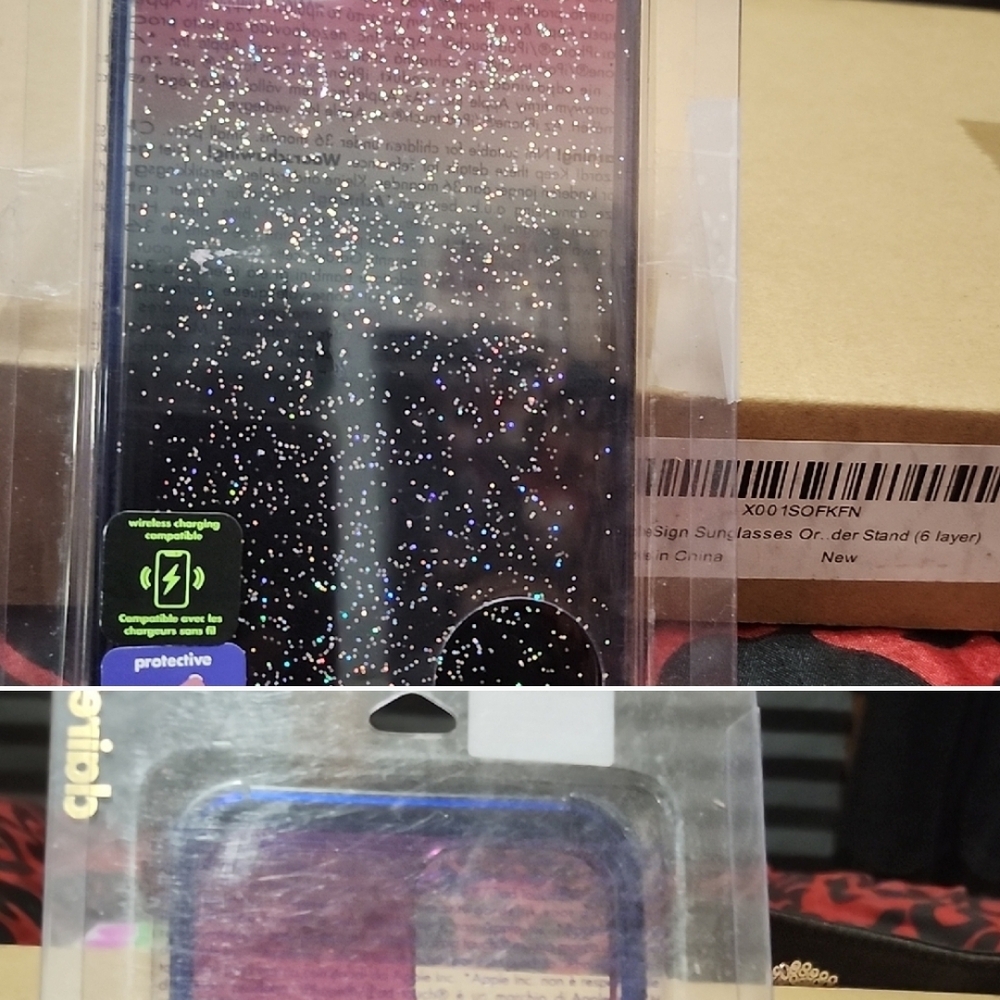 Sparkling Purple Phone Case